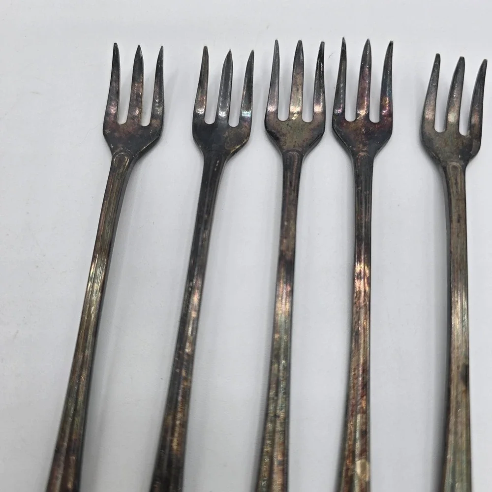 Vintage Oneida Cocktail Seafood‎ Forks 6